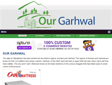 Tablet Screenshot of ourgarhwal.com